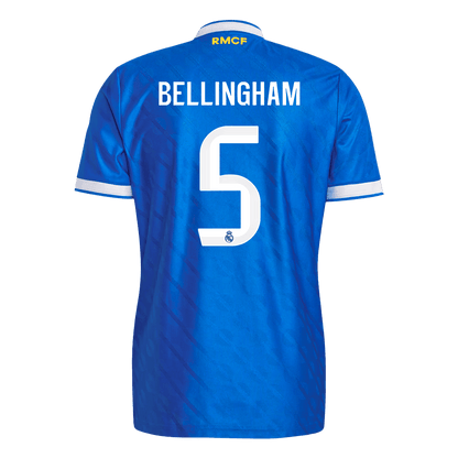 Maillot de foot Real Madrid 2025/26 Troisième version joueur Homme BELLINGHAM #5 – Coupe ajustée