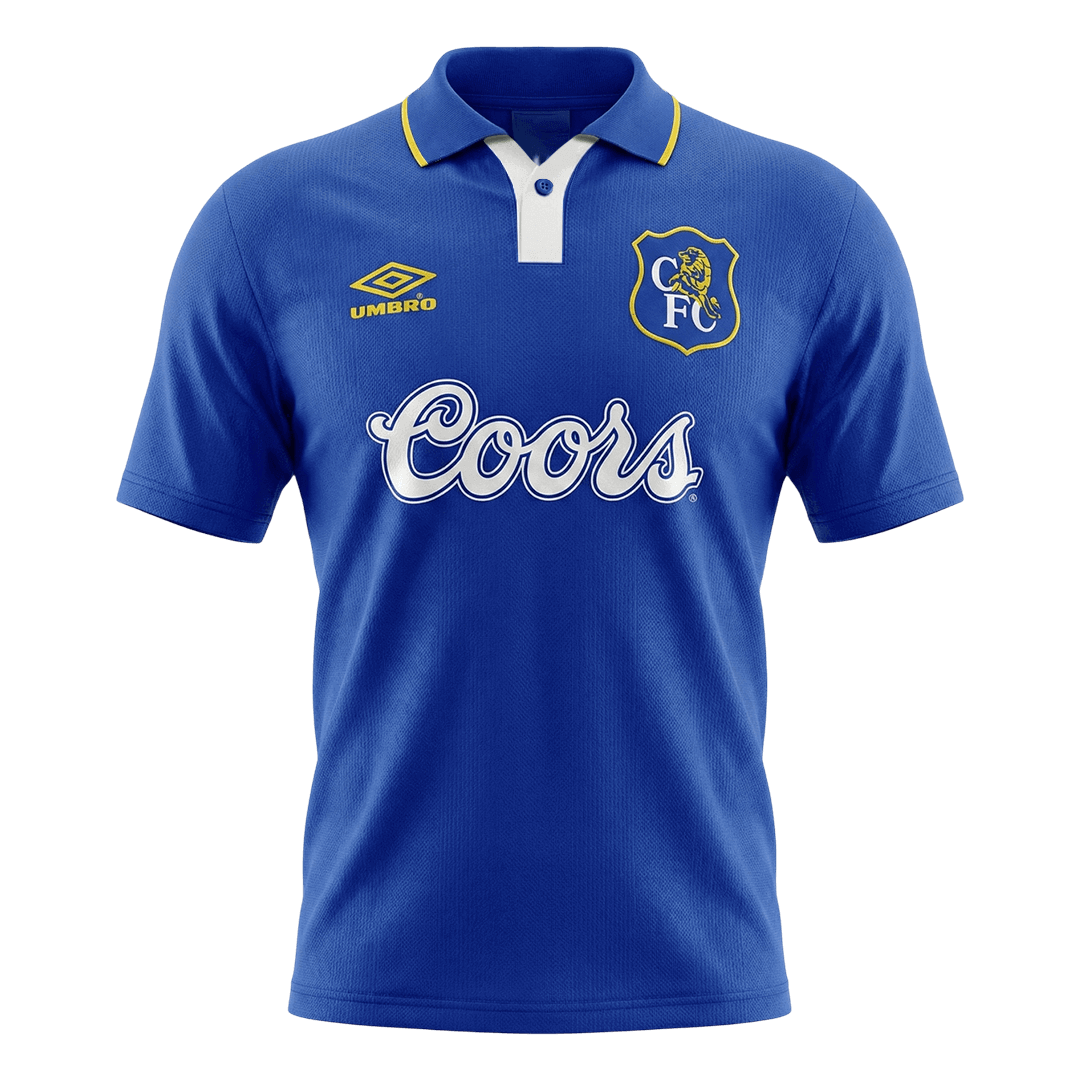 Maillot de football domicile rétro Chelsea homme 95/97
