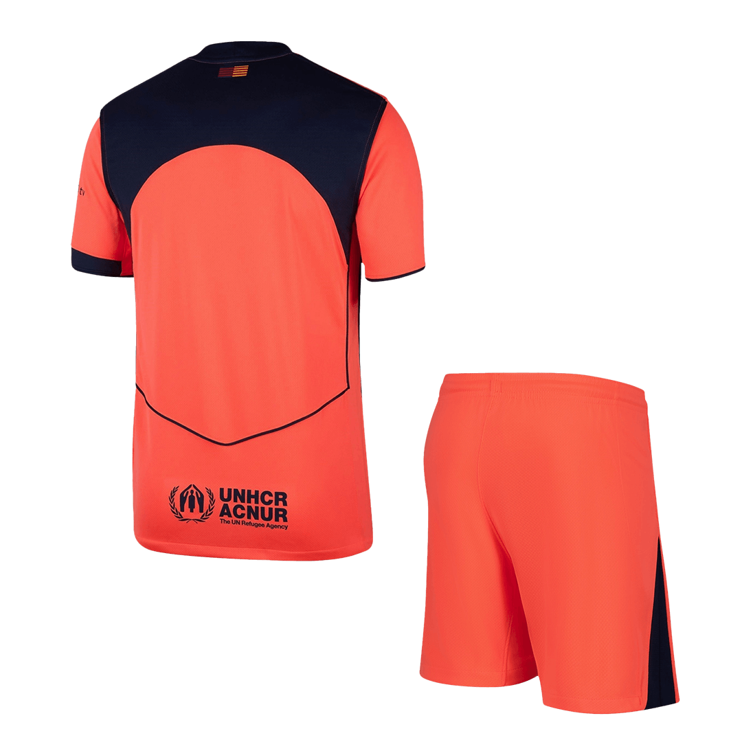 Ensemble Maillot et Short de Football Extérieur Troisième Maillot du FC Barcelone 2025/26 pour Hommes