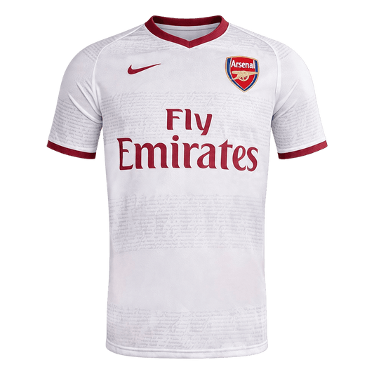 Maillot de foot extérieur rétro Arsenal 2007/08 pour homme