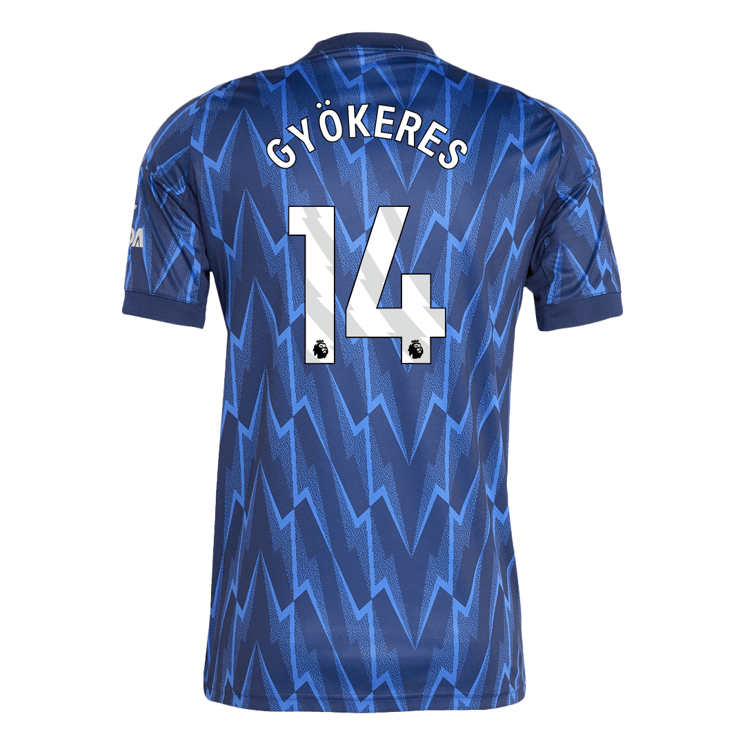 Maillot de football extérieur Arsenal 2025/26 pour homme GYÖKERES #14