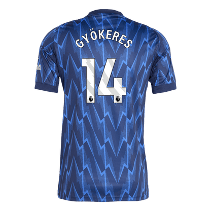 Maillot de football extérieur Arsenal 2025/26 pour homme GYÖKERES #14