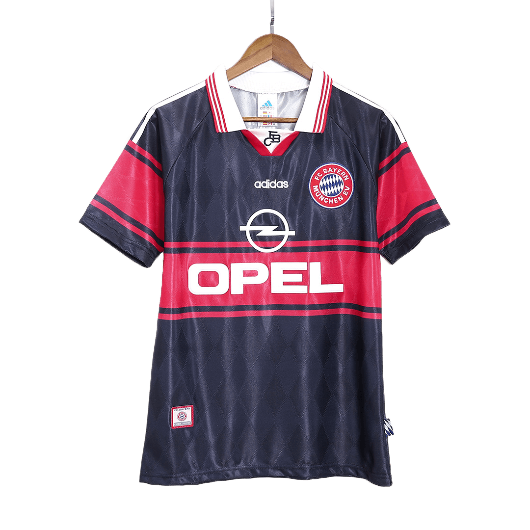 Maillot de football domicile rétro du Bayern Munich 1997/99 pour homme