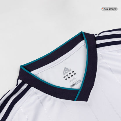 Maillot de football rétro domicile manches longues Real Madrid 2012/13 pour homme