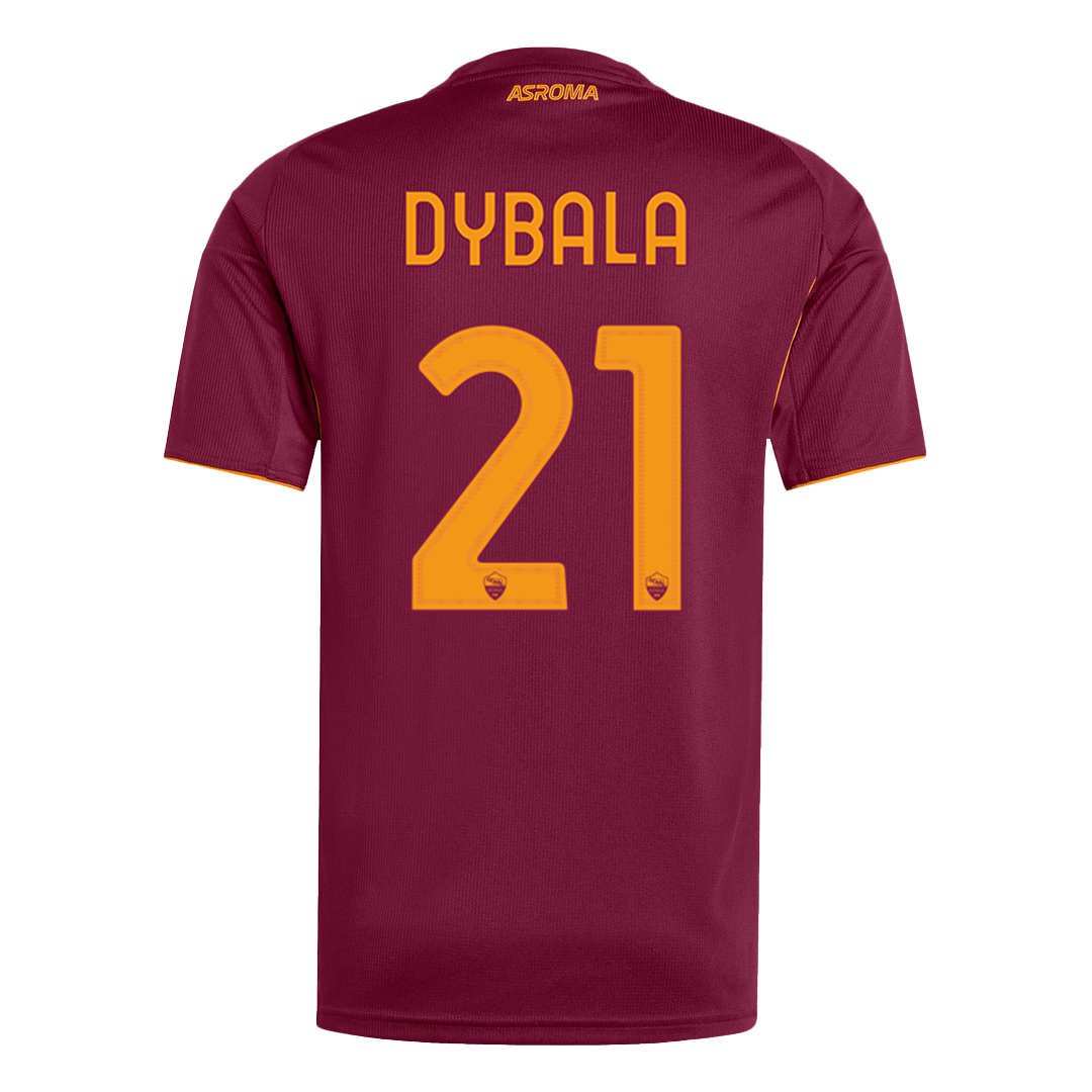 Maillot de foot domicile DYBALA #21 Homme Roma 2025/26