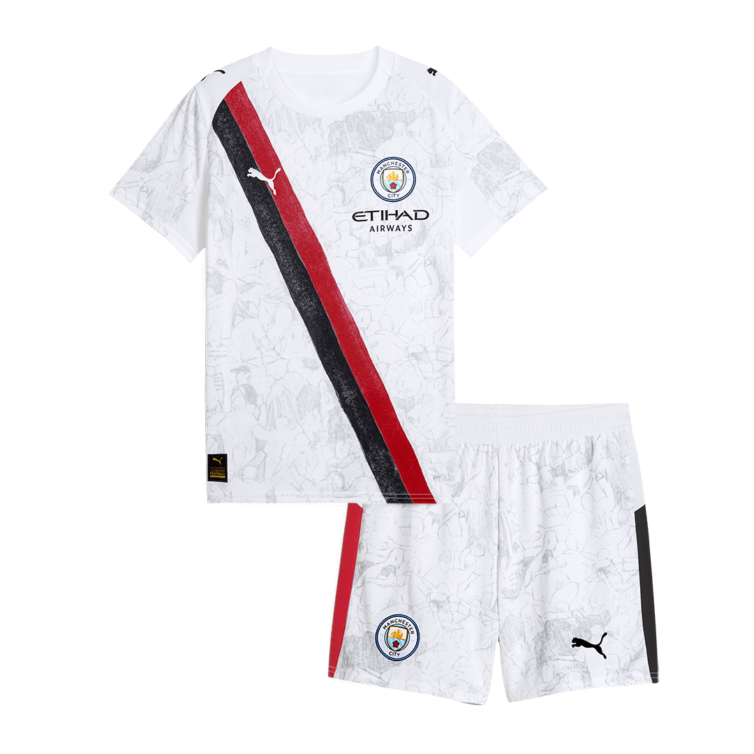 Maillot de Foot Enfant Kit KidSuper Manchester City Coupe du Monde 2025/26