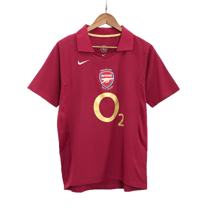 Maillot de football domicile homme Arsenal 2005/06 Rétro HENRY #14