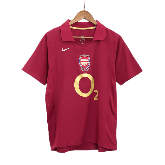 Retro HENRY #14 Men's Arsenal 2005/06 Home Soccer Jersey