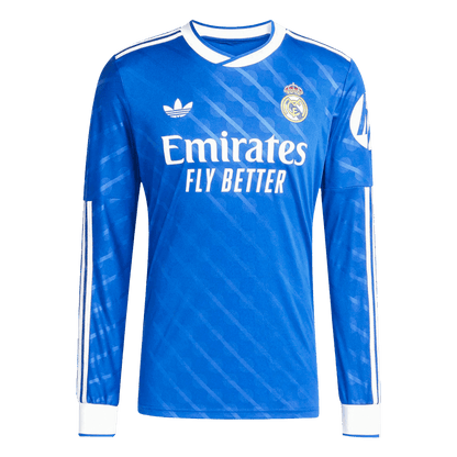 Maillot de foot manches longues extérieur Real Madrid 2025/26 (troisième tenue) pour homme