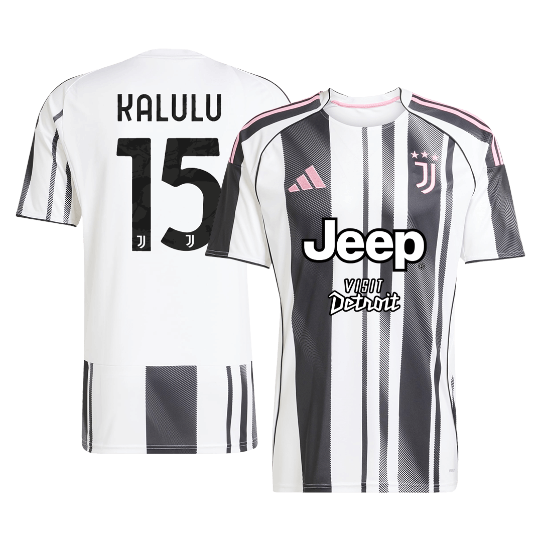 Maillot Domicile Homme KALULU #15 Juventus 2025/26