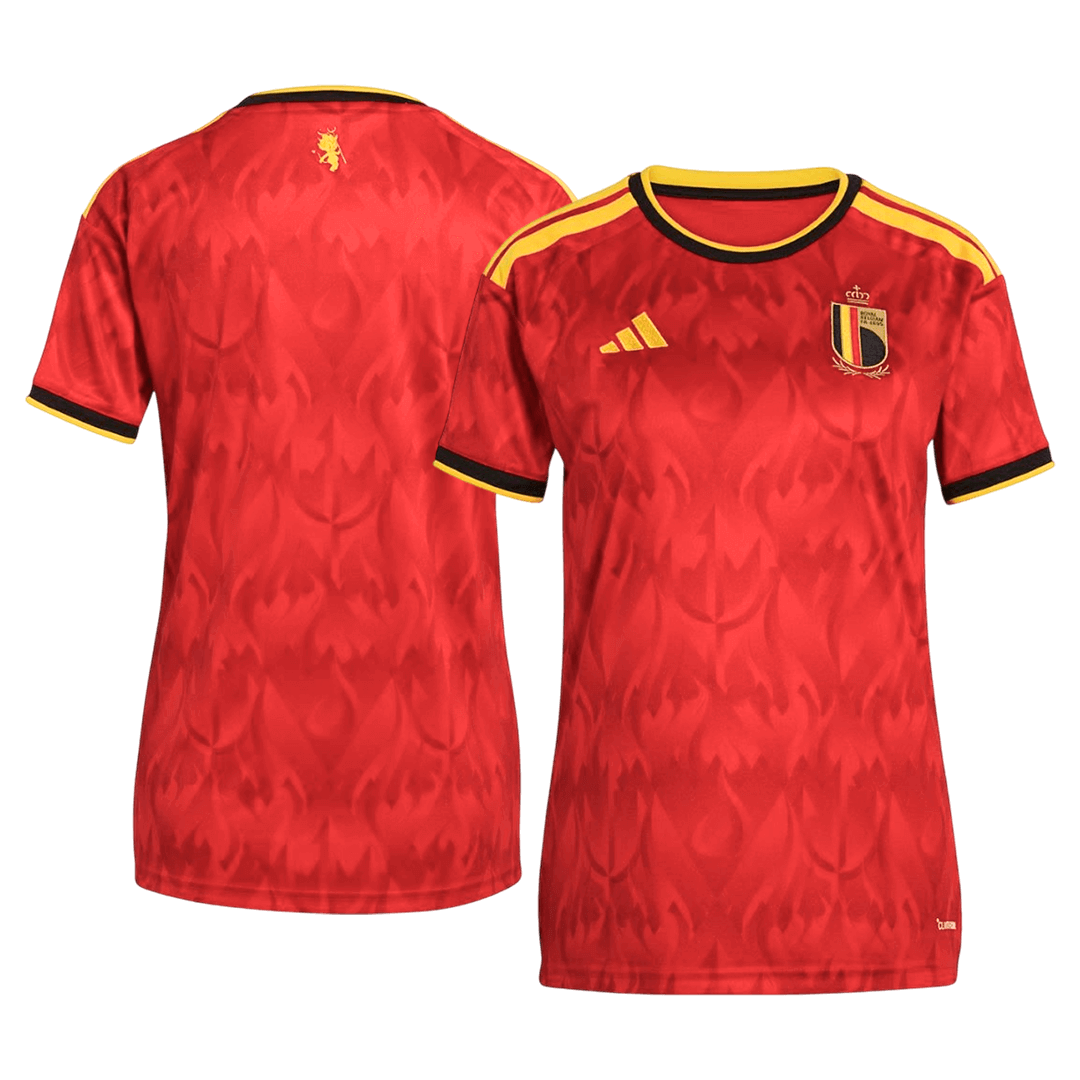 Maillot de foot domicile Belgique Coupe du Monde 2026 Femme