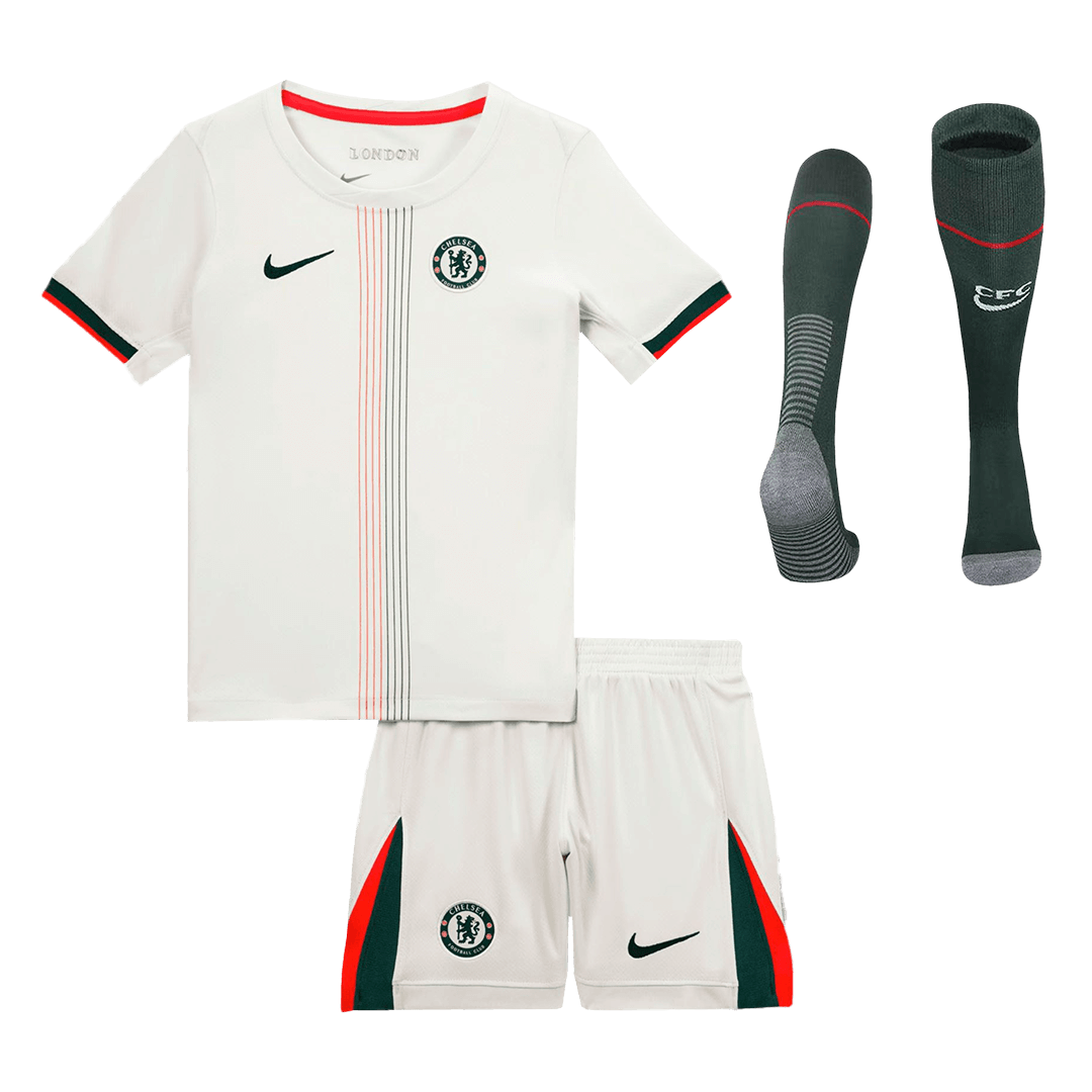 Ensemble complet Maillot de Foot Extérieur Chelsea Enfant 2025/26