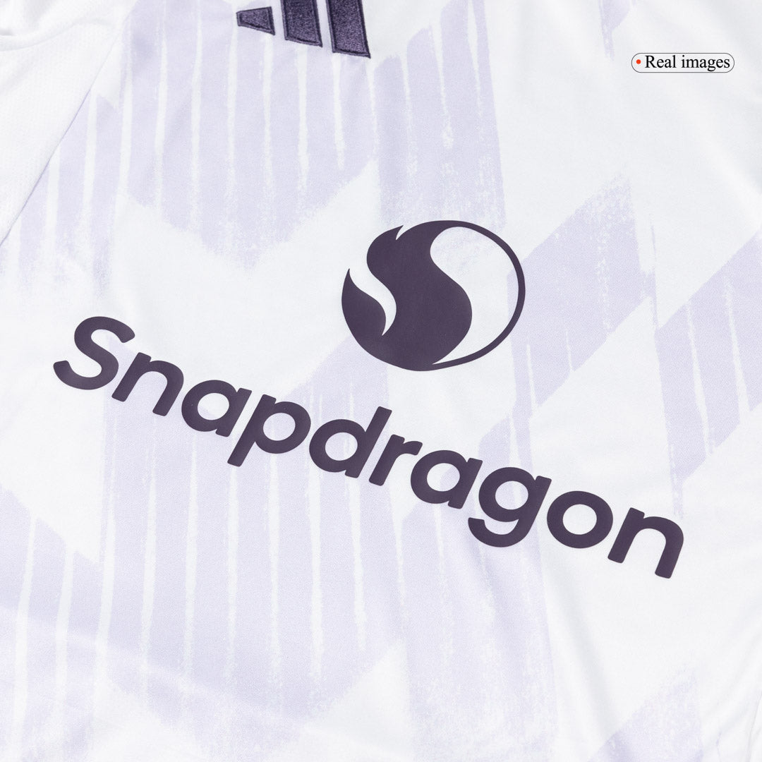 Maillot de foot extérieur Manchester United 2025/26 à manches longues pour homme