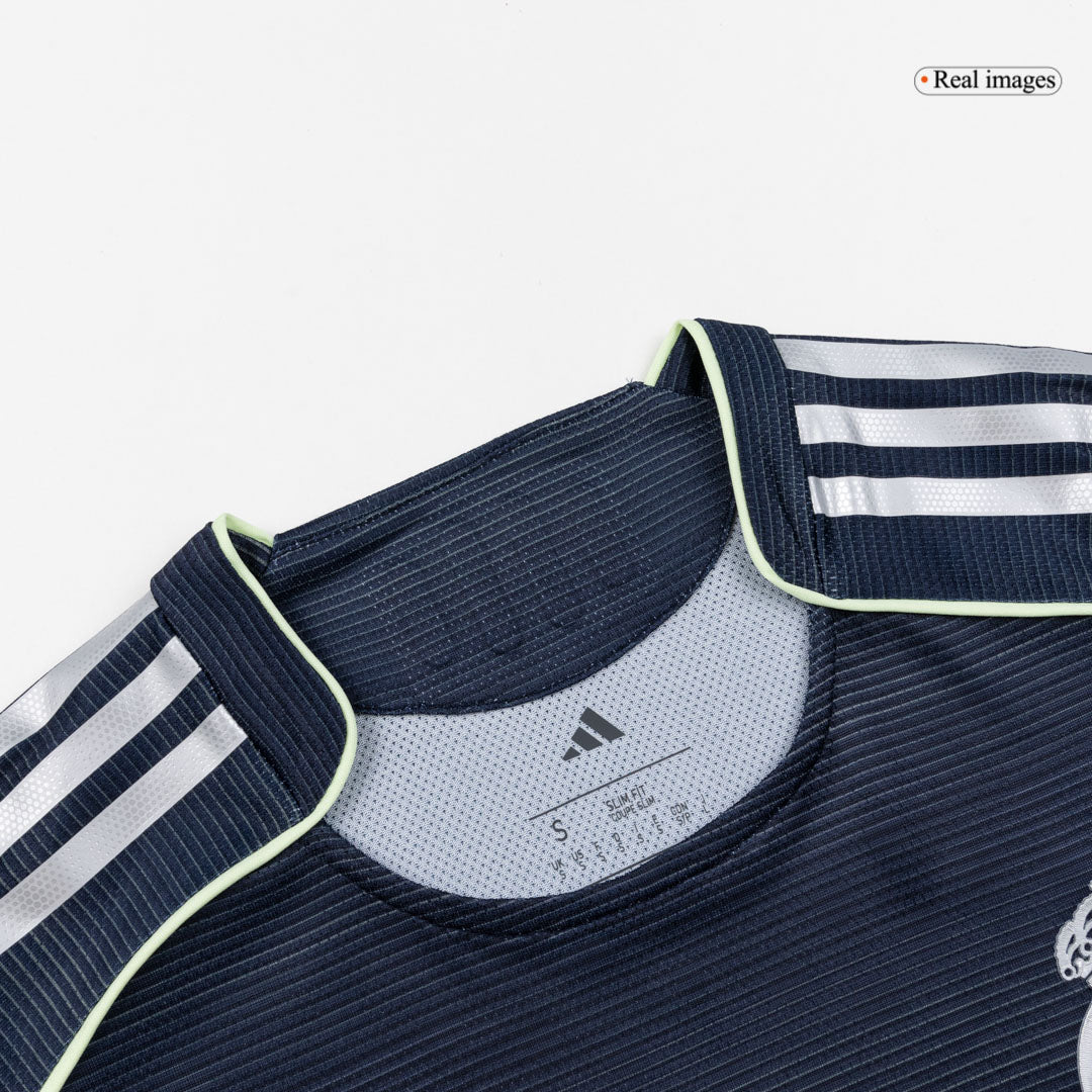 MBAPPÉ #9 Maillot de Foot Extérieur Real Madrid 2025/26 Version Joueur Homme - Coupe Ajustée [PREMIUM]
