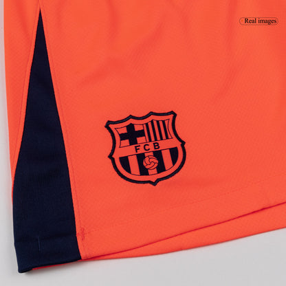 Short de foot extérieur Barcelone 2025/26 Troisième Homme