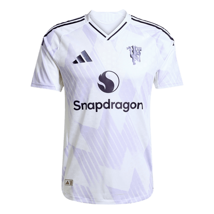 Maillot de football extérieur Manchester United 2025/26 pour homme - Version joueur - Coupe ajustée
