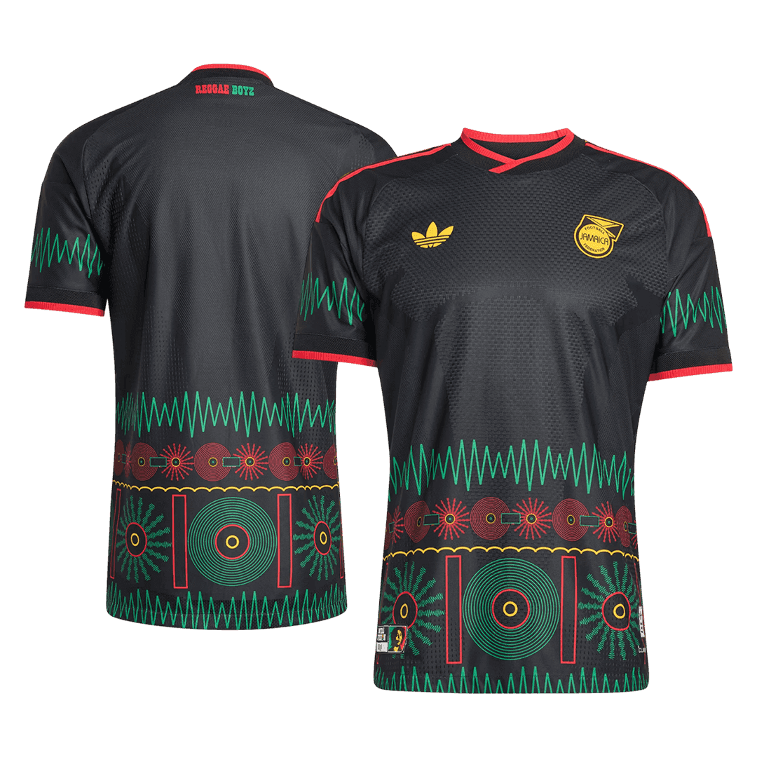 Maillot de football extérieur Coupe du Monde 2026 Jamaïque Homme - Version joueur - Coupe ajustée