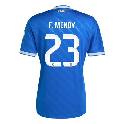 Maillot de foot extérieur F. MENDY #23 Homme Real Madrid 2025/26 Troisième