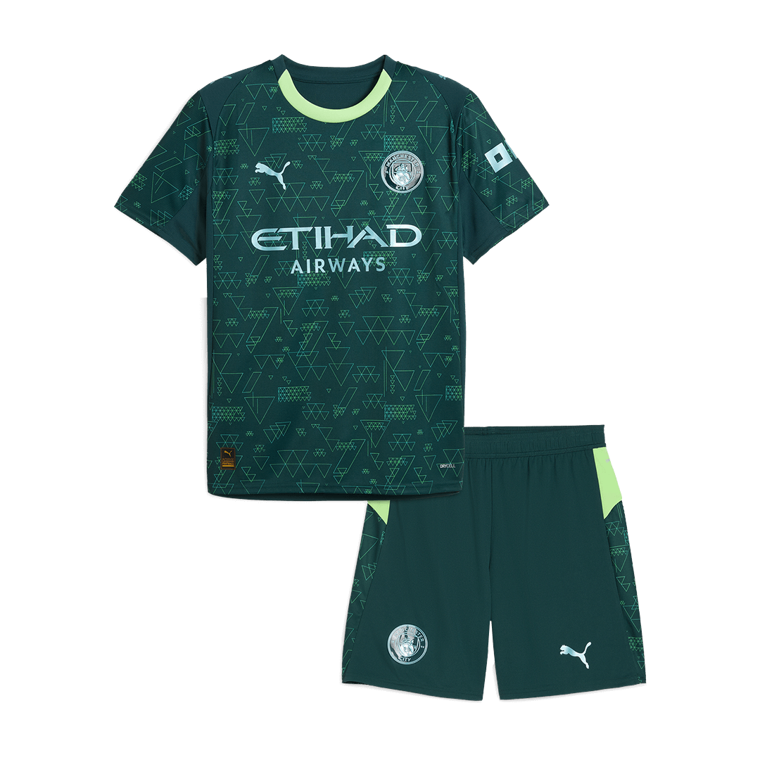 Ensemble maillot de football Manchester City 2025/26 pour enfant