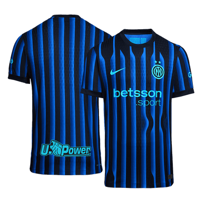 Maillot de football domicile Inter Milan 2025/26 pour homme - Version joueur - Coupe ajustée