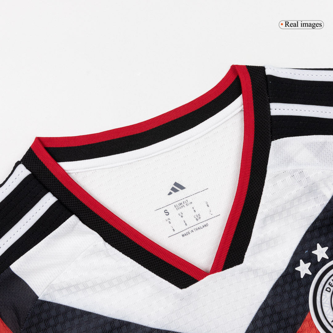 Maillot de football domicile homme WIRTZ #17 Allemagne Coupe du Monde 2026 version joueur - Coupe ajustée