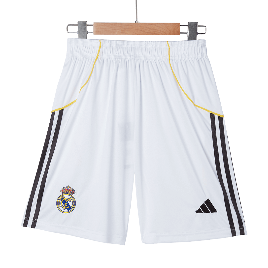 Short de foot domicile Real Madrid 2025/26 pour homme