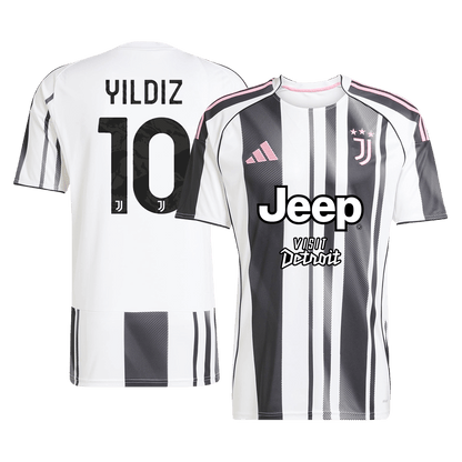 Maillot de foot domicile YILDIZ #10 Homme Juventus 2025/26