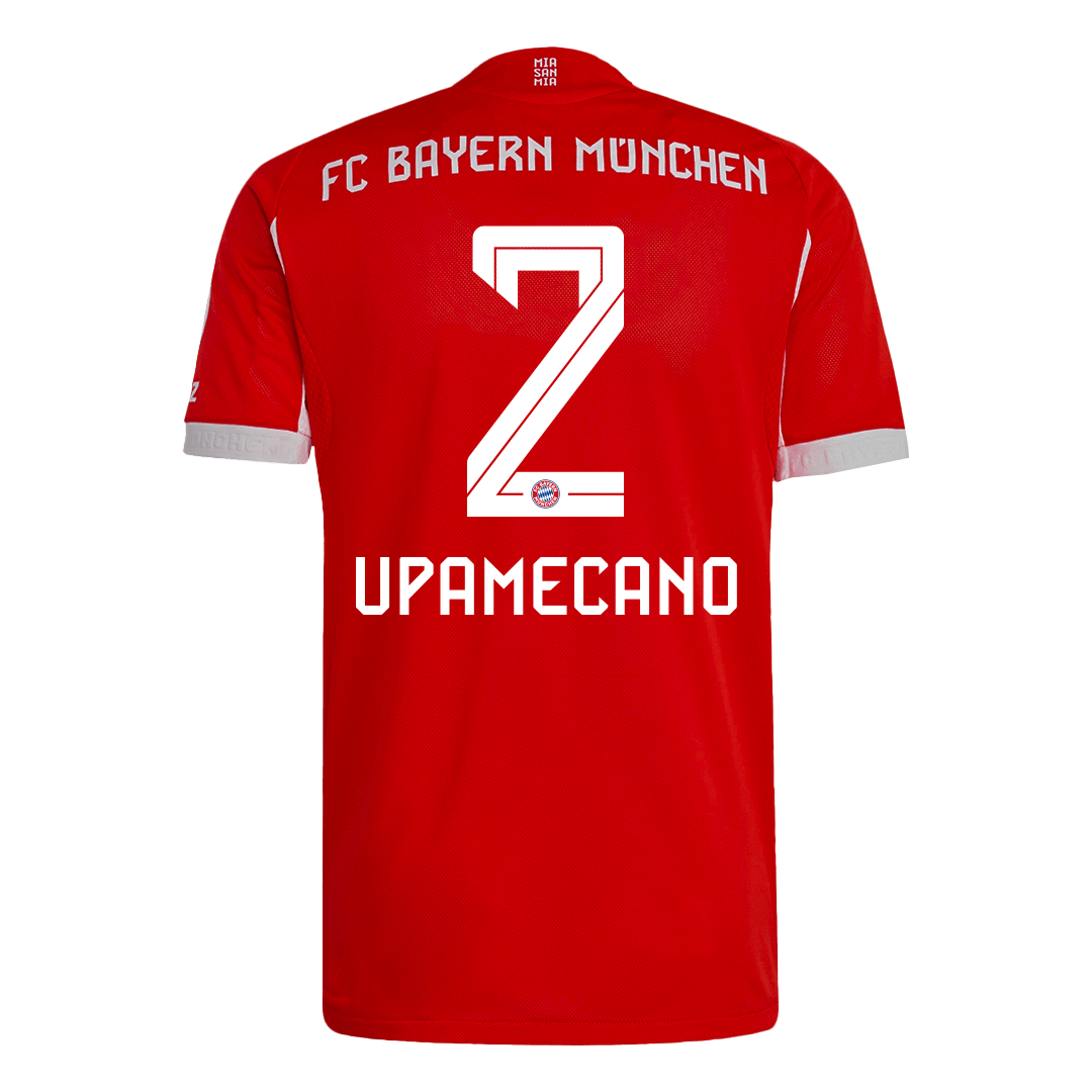 UPAMECANO #2 Maillot de foot domicile Bayern Munich 2025/26 version joueur homme - Coupe ajustée
