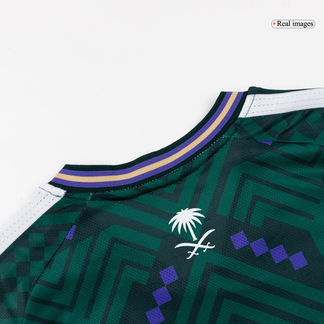 Maillot de foot domicile Homme Arabie Saoudite Coupe du Monde 2026 version joueur - Coupe ajustée
