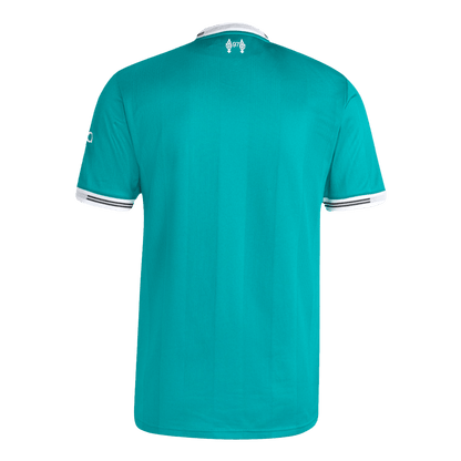 Maillot de foot extérieur homme Liverpool 2025/26 version joueur - Coupe ajustée