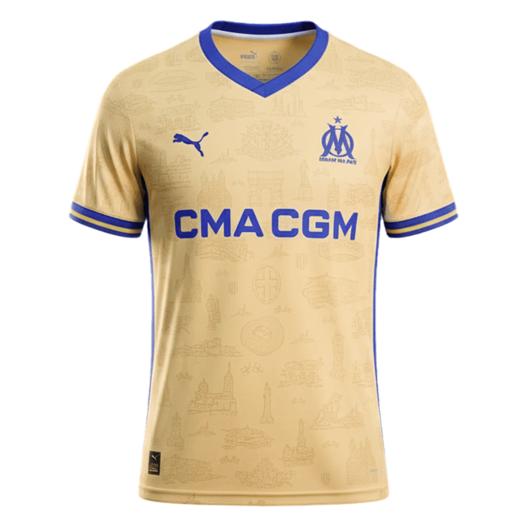 Maillot de foot extérieur homme Olympique de Marseille 2025/26