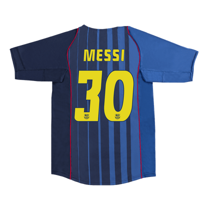 Maillot de foot extérieur rétro Messi #30 Homme Barcelone 2004/05
