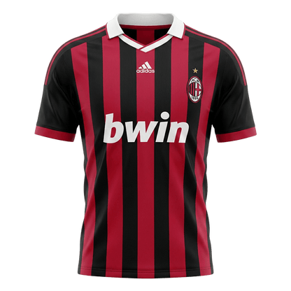 Maillot de Foot Rétro Domicile Homme AC Milan 2009/10