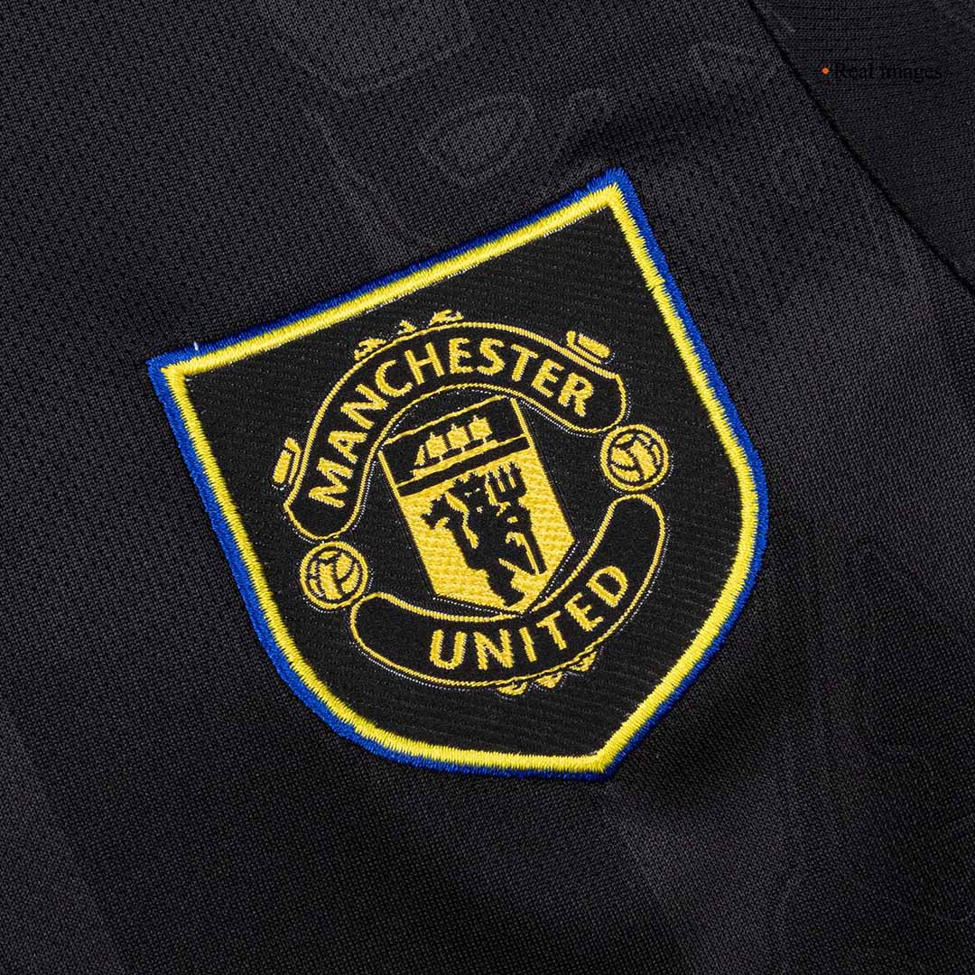 Maillot de football enfant Manchester United Troisième Extérieur 2025/26 Kit Complet