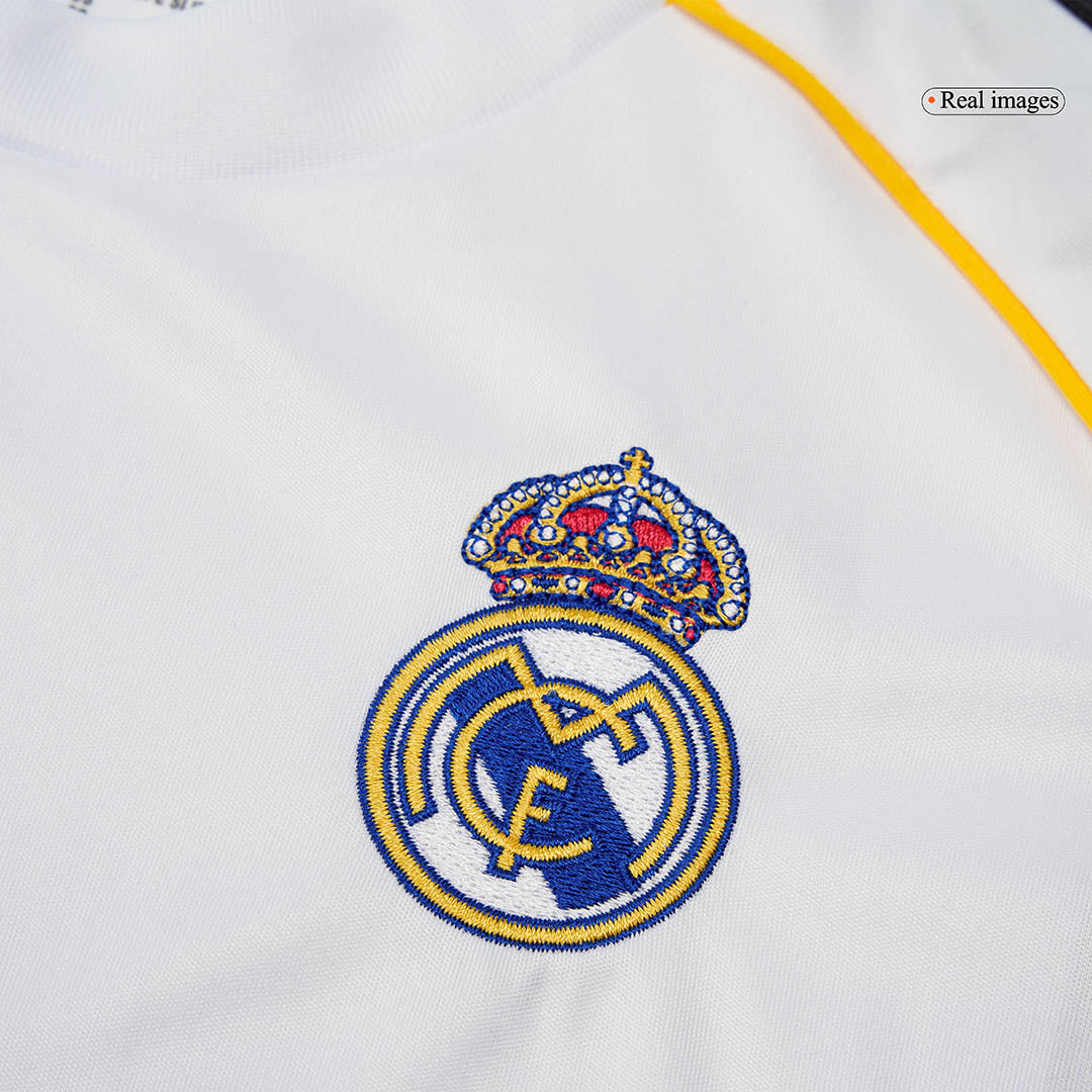 Maillot de football domicile à manches longues Real Madrid 2025/26 pour homme