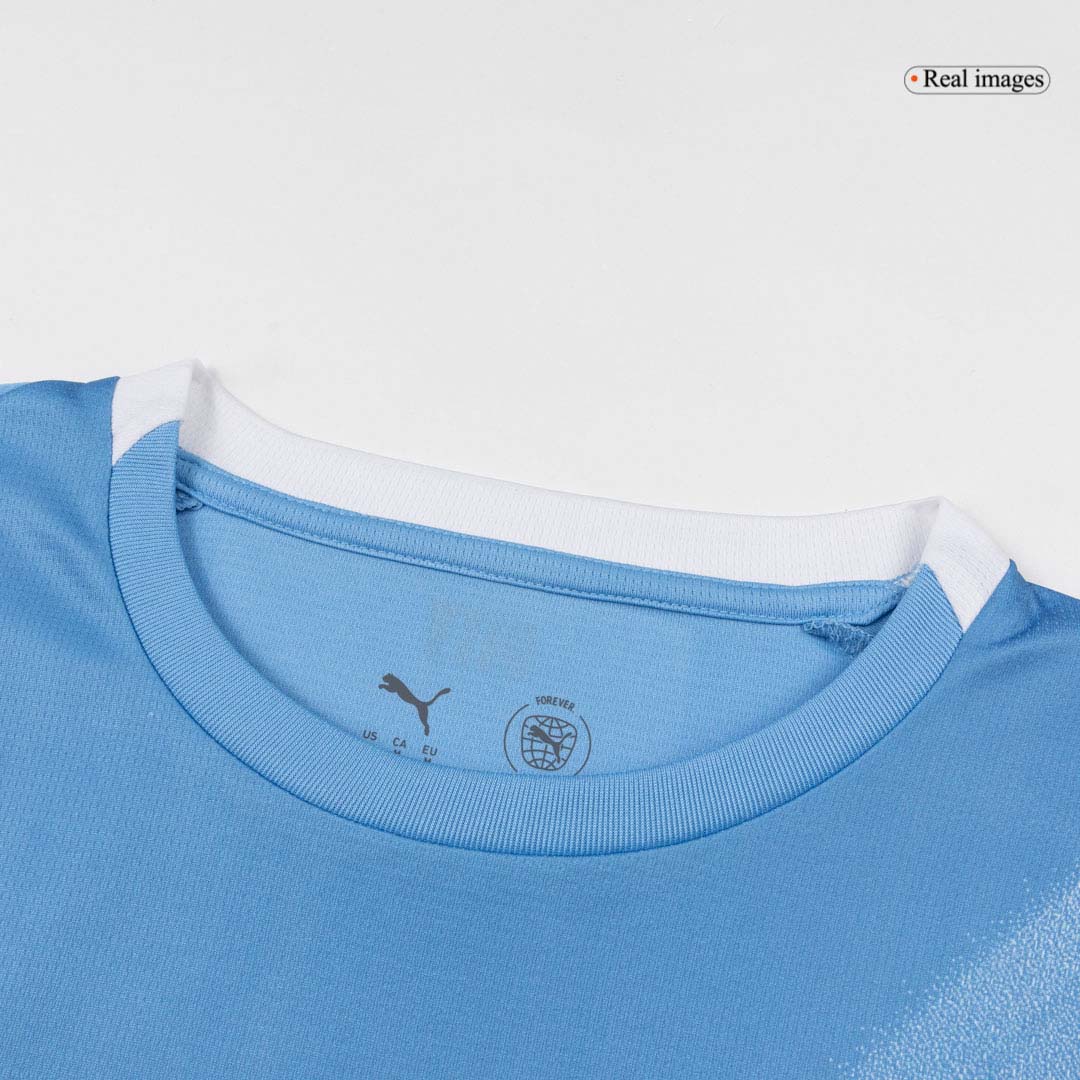 Maillot de football domicile Manchester City 2025/26 DE BRUYNE #17 pour homme [PREMIUM]