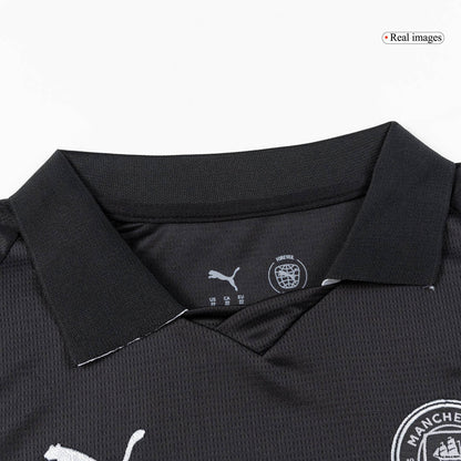 Kit complet de football extérieur Manchester City 2025/26 pour enfant