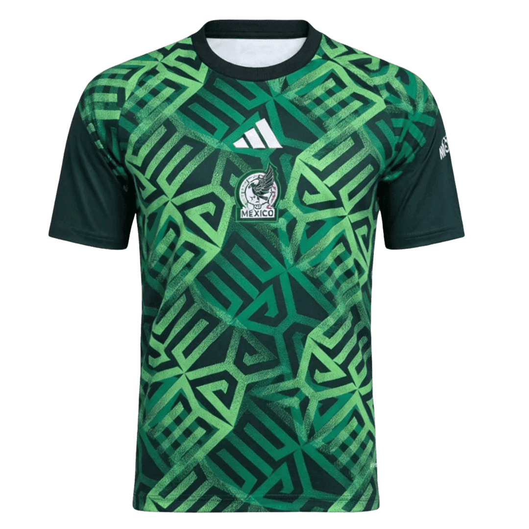 Maillot de foot d'avant-match Mexique Homme Coupe du Monde 2026
