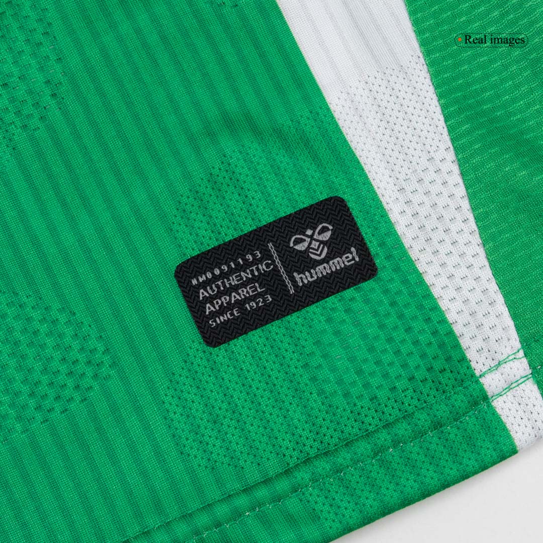 Maillot de football domicile Real Betis 2025/26 à manches longues pour homme