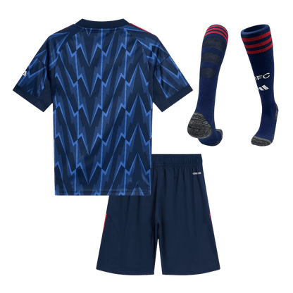 Kit complet maillot de football extérieur Arsenal Enfant 2025/26