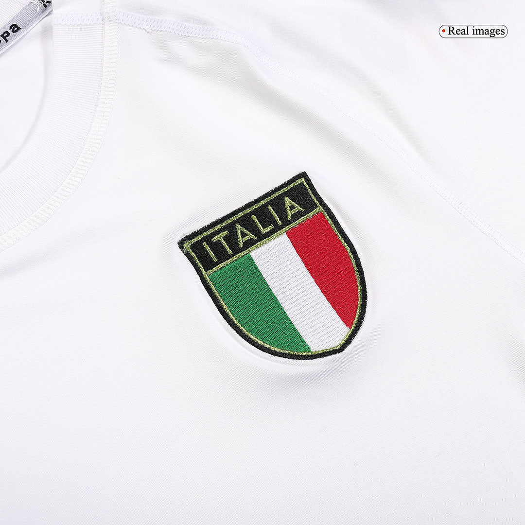 Maillot de foot extérieur rétro homme Italie Coupe du Monde 2002