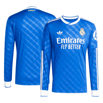 Maillot de foot manches longues extérieur Real Madrid 2025/26 (troisième tenue) pour homme