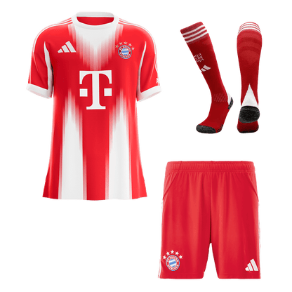 Maillot de football domicile Bayern Munich 2025/26 pour homme Kit complet [PREMIUM]