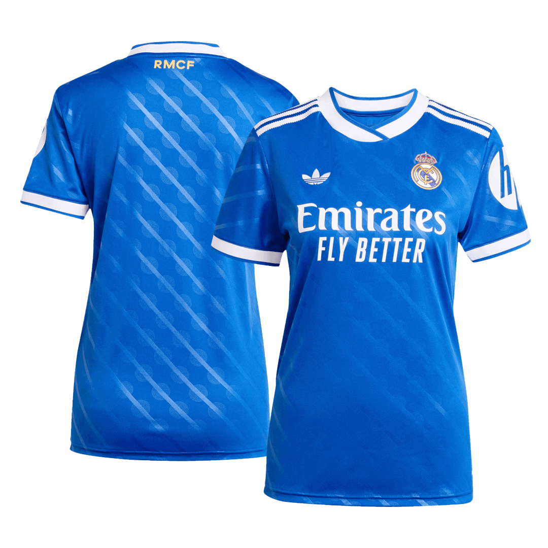 Maillot de foot extérieur Real Madrid 2025/26 (troisième option) pour femme