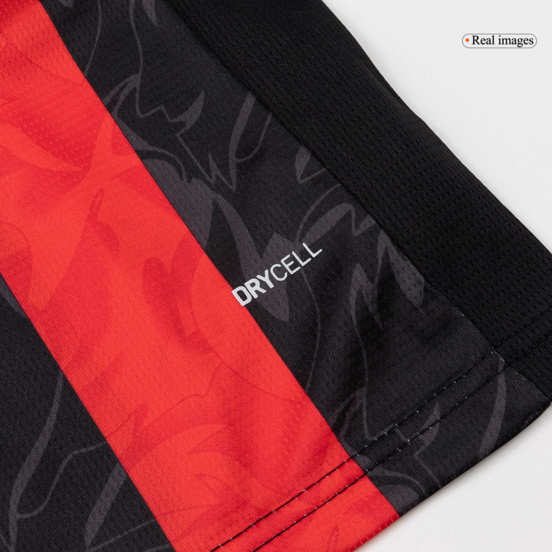 Maillot de Foot Domicile AC Milan 2025/26 Manches Longues Homme