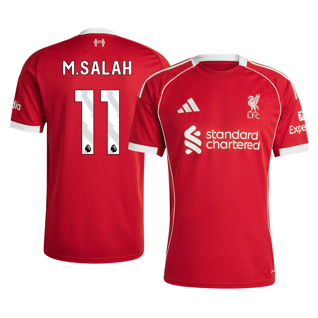Maillot de foot domicile homme Liverpool 2025/26 M.SALAH #11