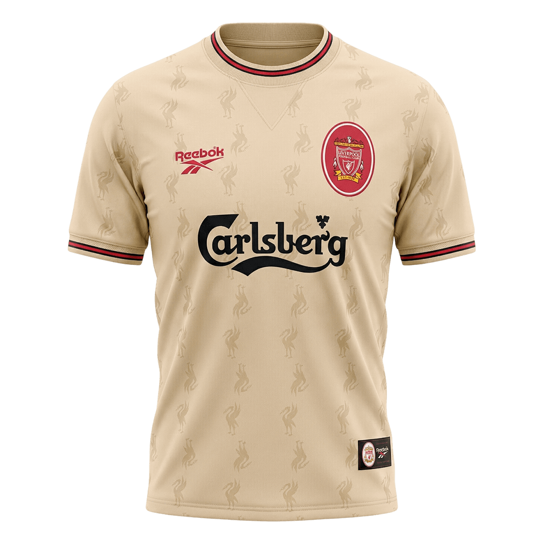 Maillot de football rétro extérieur Liverpool 1996/97 pour homme