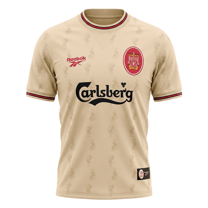 Maillot de football rétro extérieur Liverpool 1996/97 pour homme