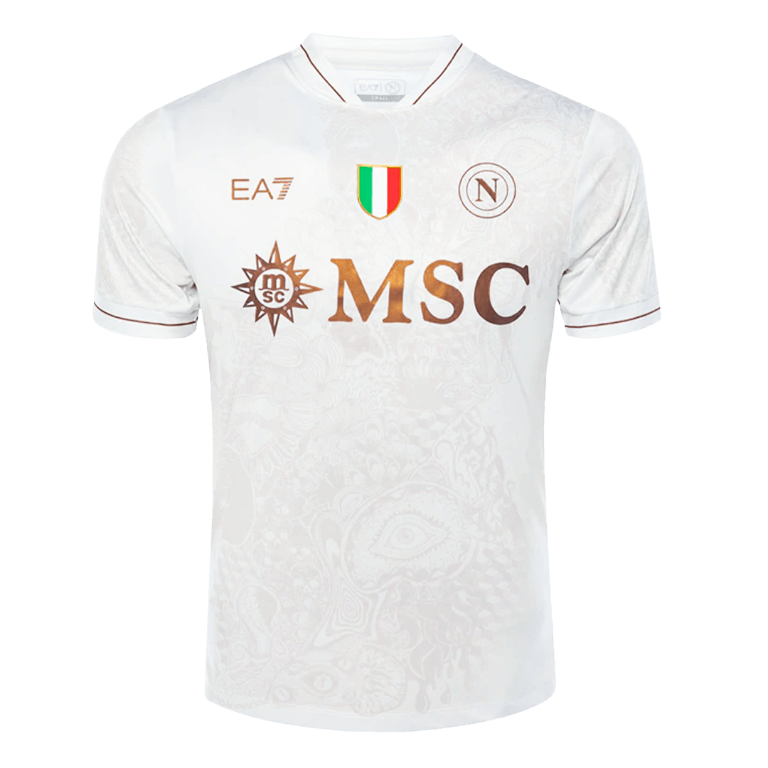 Ensemble maillot de football extérieur Napoli 2025/26 pour homme