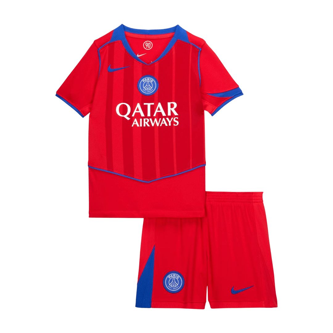 Ensemble maillot de football Enfant PSG Troisième Extérieur 2025/26